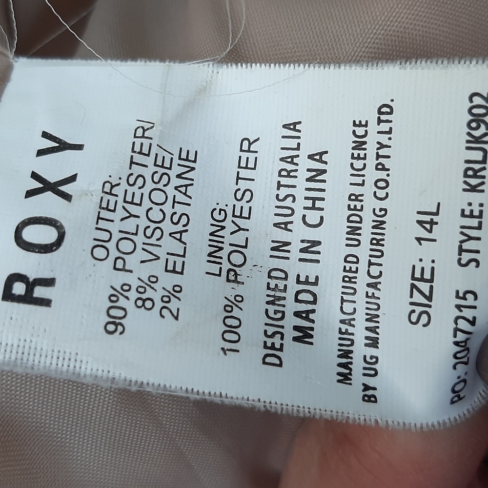 Quicksilver Roxy Coat size 14 - Picture 6 of 8